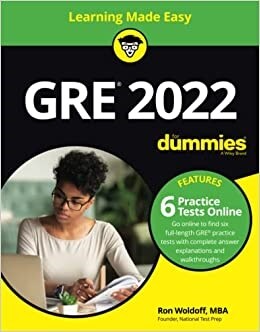 GRE 2022 for Dummies with Online Practice (Paperback, 10)