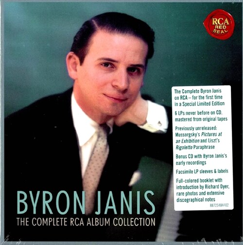 [중고] [수입] 바이론 야니스 RCA 녹음 전집 (최초 공개 전람회의 그림+처음 CD화되는 6장의 LP음원) [11CD+1DVD]