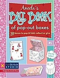 Marisas Big Book of Pop Out Boxes: 30 Boxes to Pop & Fold, Collect or Give (Hardcover)