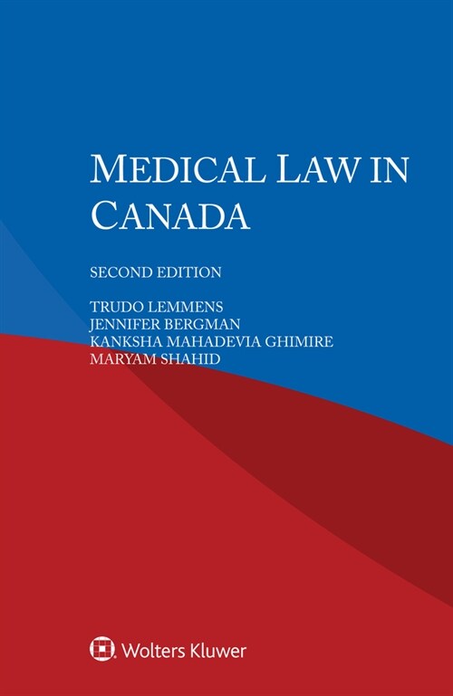 Medical Law in Canada (Paperback, 2)