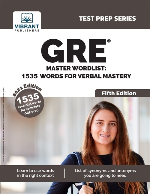 GRE Master Wordlist 1535 Words for Verbal Mastery (Fifth Edition) (Paperback, 5)