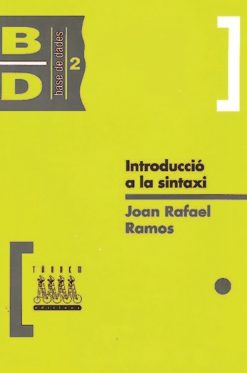 INTRODUCCIO A LA SINTAXI (Book)
