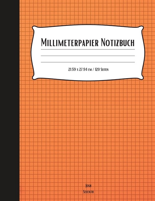 Millimeterpapier Notizbuch (Paperback)
