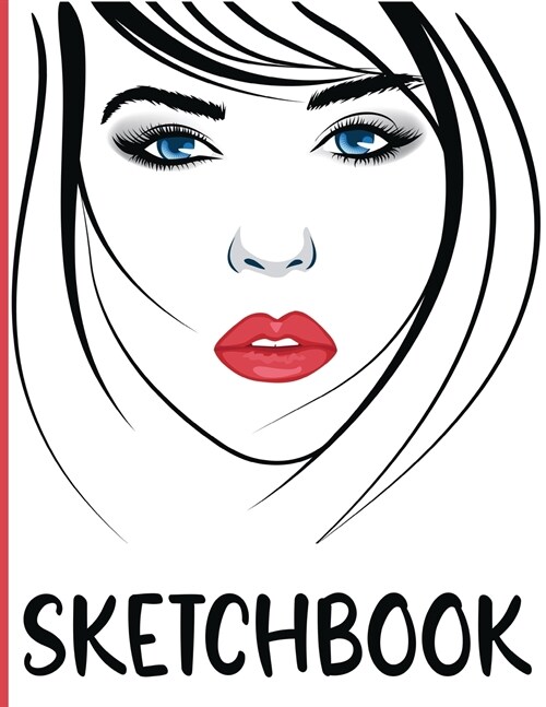 Sketchbook: Sketch Pad for Drawing, Doodling, Writing or Sketching - 120 Blank Pages, 8.5 x 11 inches - Large Sketchbook Journal N (Paperback)