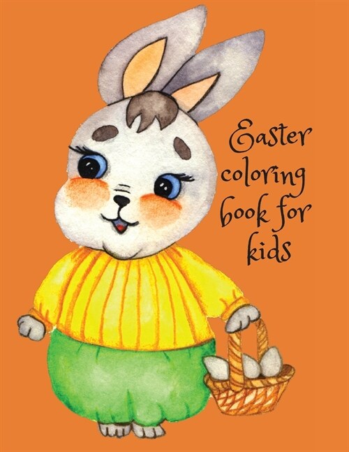 Easter coloring book for kids (Paperback)