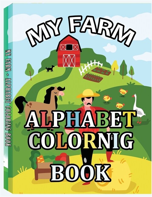 Farm ABC - Alphabet Activity Book: Fun Children Activity Books, Early Learning Coloring Books, Toddler Alphabet Learning, Abc Books for Preschool (Paperback, Farm ABC - Alph)