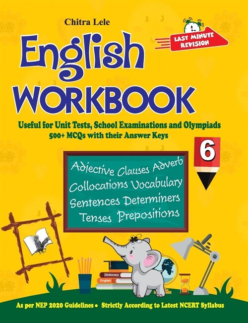 English Workbook Class 6: Useful for Unit Tests, School Examinations & Olympiads (Paperback)