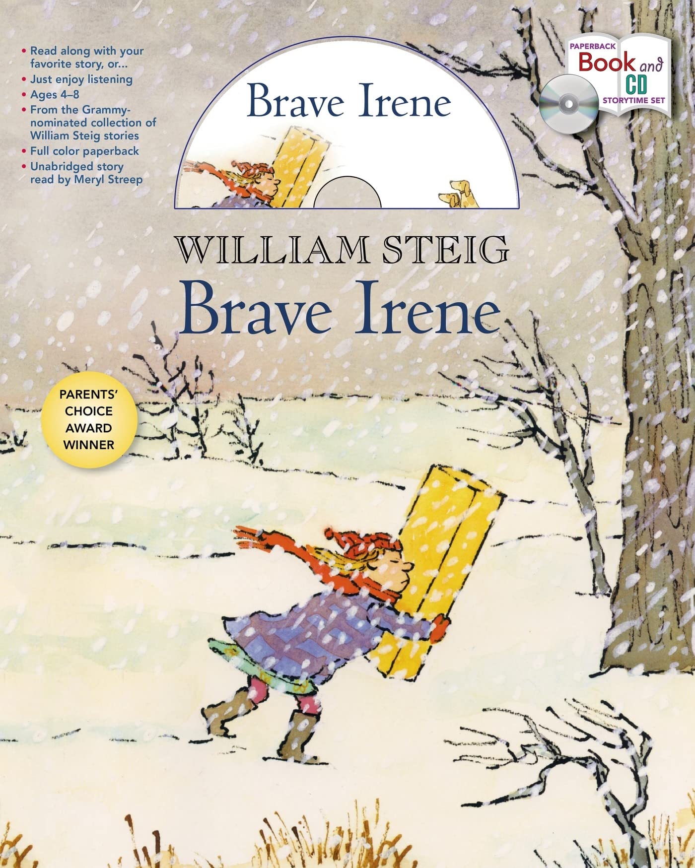 Brave Irene Storytime Set (Book + CD)
