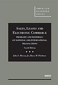 Sales, Leases and Electronic Commerce (Hardcover, 4th)