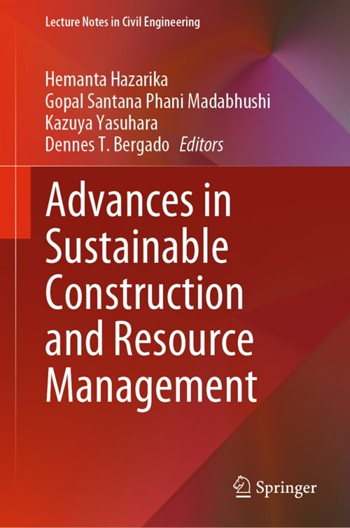 Advances in Sustainable Construction and Resource Management (Hardcover)