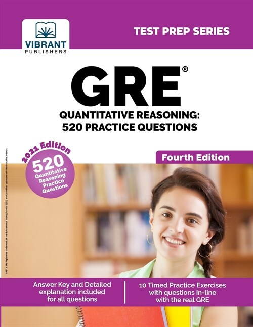 GRE Quantitative Reasoning: 520 Practice Questions (Fourth Edition) (Paperback)
