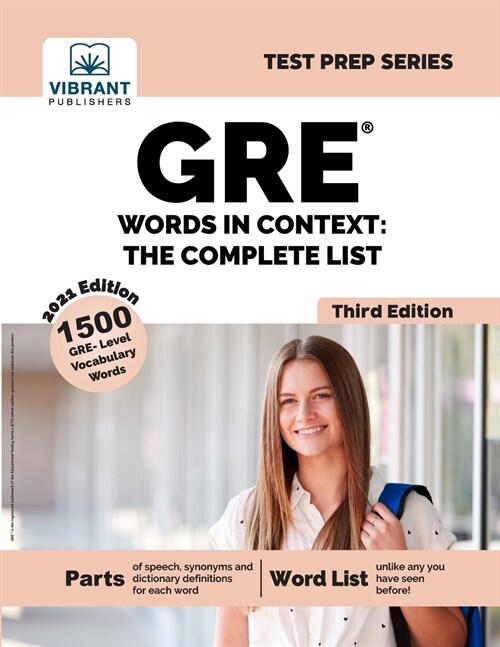 GRE Words In Context: The Complete List (Third Edition) (Paperback, 3)