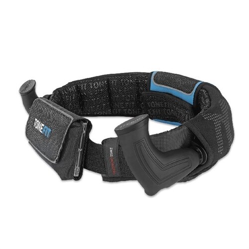ToneFit Fitnessgurtel schwarz/blau (General Merchandise)