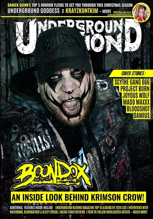 Underground Nation Magazine - Nightmares Before Christmas (Boondox) (Paperback)