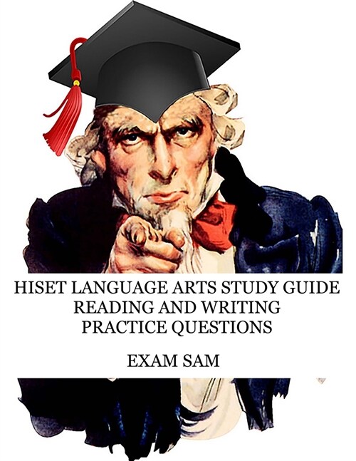 HiSET Language Arts Study Guide: 575 Practice Questions for the Reading and Writing High School Equivalency Tests (Paperback)