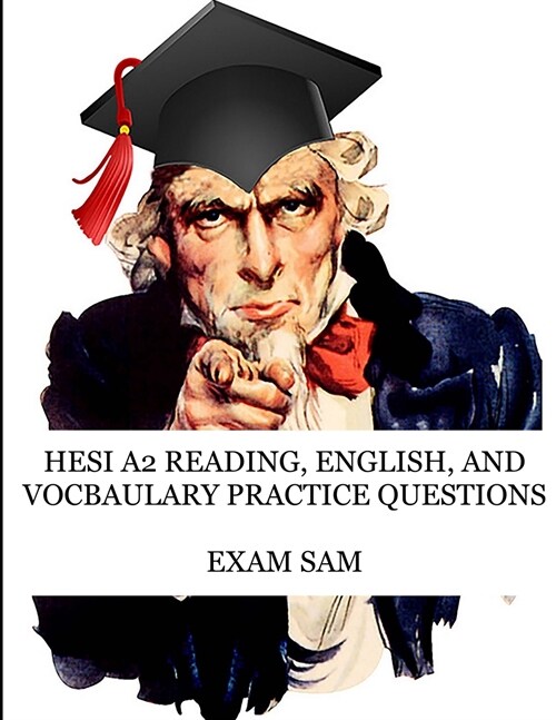 HESI A2 Reading, English, and Vocabulary Test Practice Questions (Paperback)