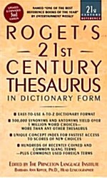 [중고] Roget‘s 21st Century Thesaurus, Third Edition (Mass Market Paperback, 3)
