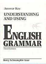 [중고] Understanding and Using English Grammar Answer Key (Hardcover, 3rd)