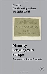 Minority Languages in Europe (Paperback)