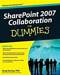 SharePoint 2007 Collaboration for Dummies (Paperback)