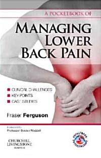 [중고] A Pocketbook of Managing Lower Back Pain (Paperback, 1st)