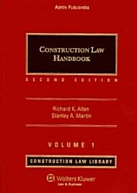 Construction Law Handbook 2 Volume Set (Hardcover, 2)