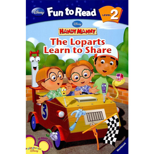 Disney Fun to Read 2-11 : Loparts Learn to Share (핸디 매니) (Paperback)