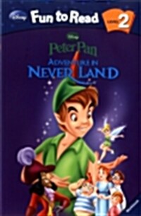 Disney Fun to Read 2-15 : Adventure in Never Land (피터팬) (Paperback)