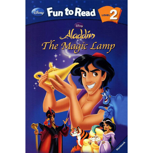 [중고] Disney Fun to Read 2-16 : The Magic Lamp (알라딘) (Paperback)
