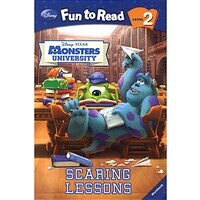 Disney Fun to Read 2-24 : Scaring Lessons (몬스터 대학교) (Paperback)