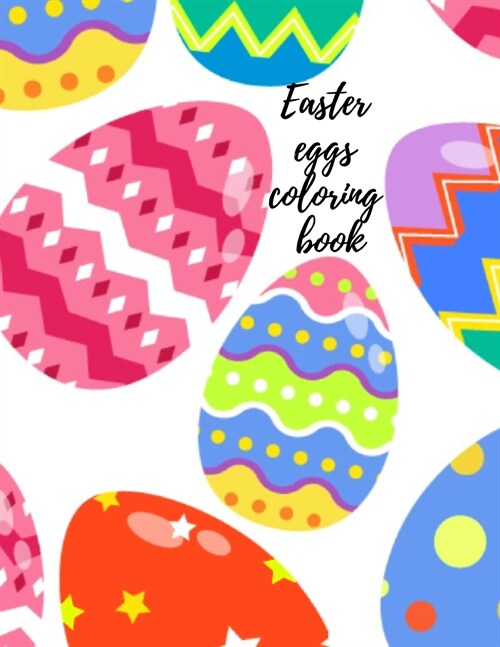 Easter eggs coloring book (Paperback)