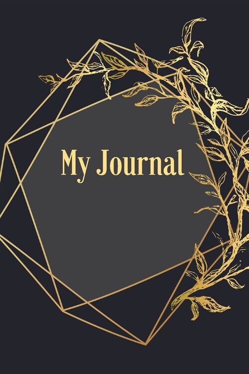 My journalLuxury Cover design Bullet Journal Dot Grid Notebook Dotted Notebook 6x9 110 pages (Paperback)