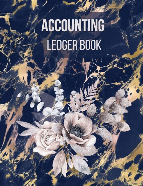 Accounting Ledger book|Awesome matte softcover design| Budget planning| Spending tracker notebook| Income and expense log book| Bills organizer| (Paperback)