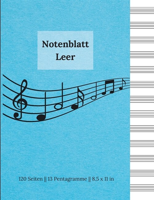 Notenblatt Leer (Paperback)