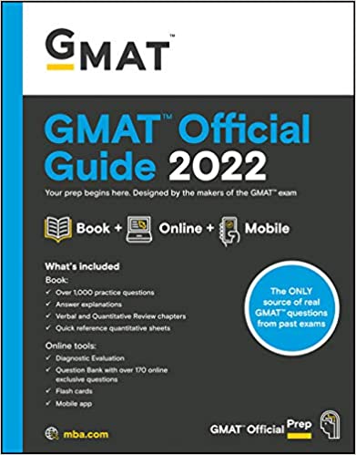 [중고] GMAT Official Guide 2022: Book + Online Question Bank (Paperback, 6)