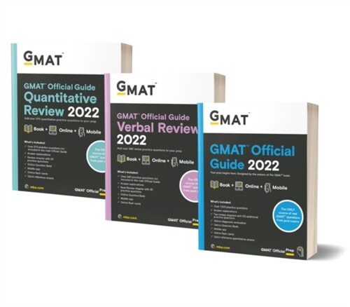 GMAT Official Guide 2022 Bundle: Books + Online Question Bank (Paperback, 6)