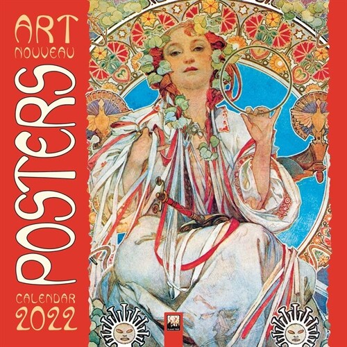 Art Nouveau Posters Wall Calendar 2022 (Art Calendar) (Calendar, New ed)