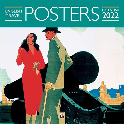 English Travel Posters Wall Calendar 2022 (Art Calendar) (Calendar, New ed)