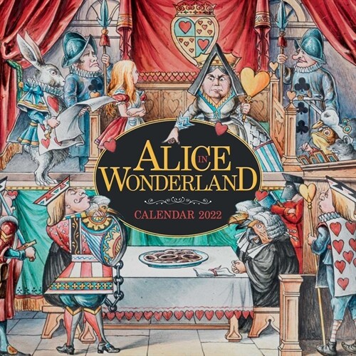 Science Museum: Alice in Wonderland Wall Calendar 2022 (Art Calendar) (Calendar, New ed)