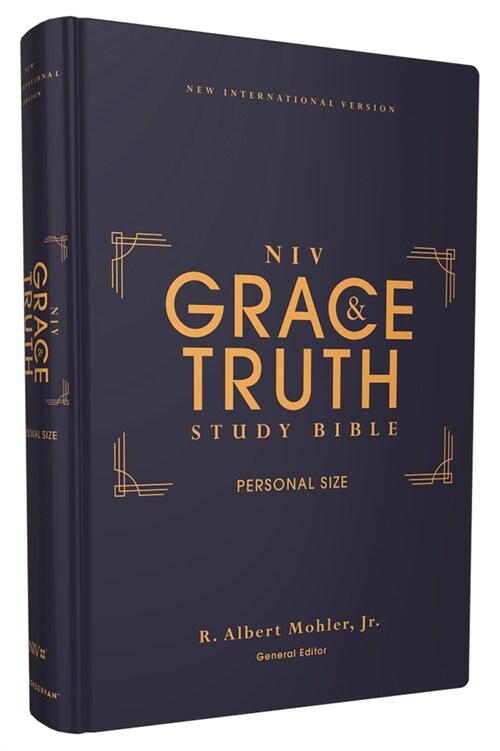 Niv, the Grace and Truth Study Bible (Trustworthy and Practical Insights), Personal Size, Hardcover, Red Letter, Comfort Print (Hardcover)