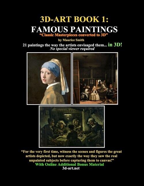 3D-Art Book 1: Famous Paintings (Paperback)