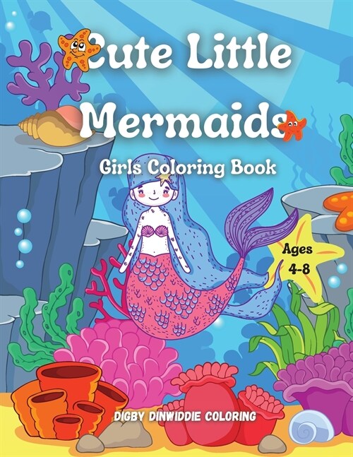 Cute Little Mermaids (Paperback)