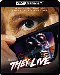 [수입] Roddy Piper - They Live (화성인 지구 정복) (4K Ultra HD)(한글무자막)