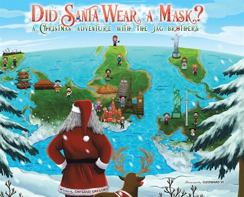 Did Santa Wear a Mask?: A Christmas Adventure with the JAG Brothers (Hardcover)
