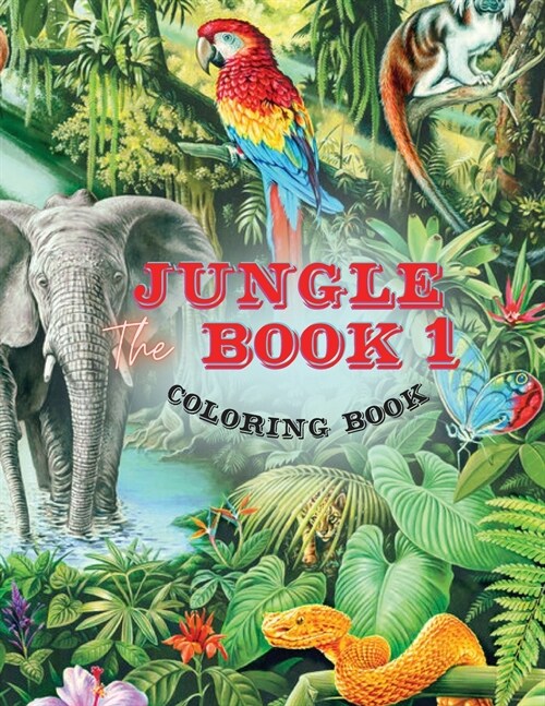 The Jungle Book 1 Coloring Book (Paperback)