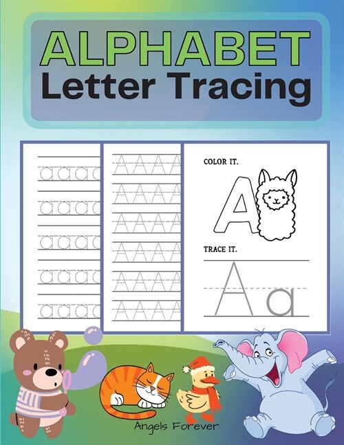 Alphabet Letter Tracing: Amazing Kids Activity Books, Preschool Workbooks Letter Tracing- Fun Activities Workbook, Page Large 8.5 x 11 (Paperback)