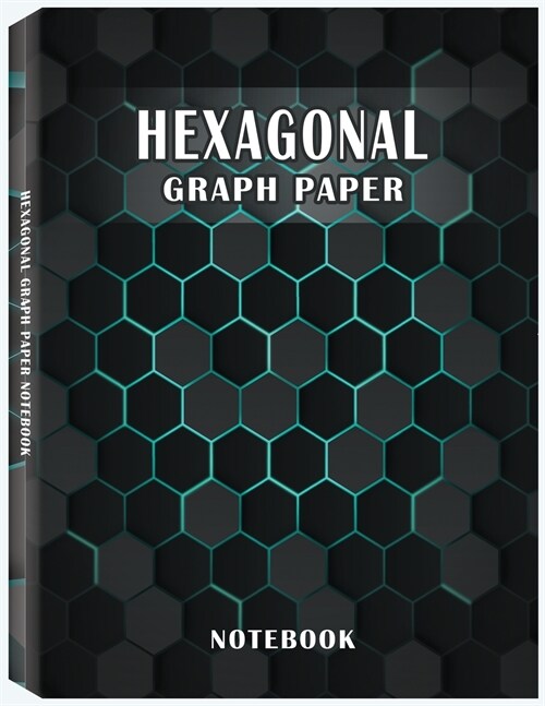Hexagonal Graph Paper Notebook (Paperback)