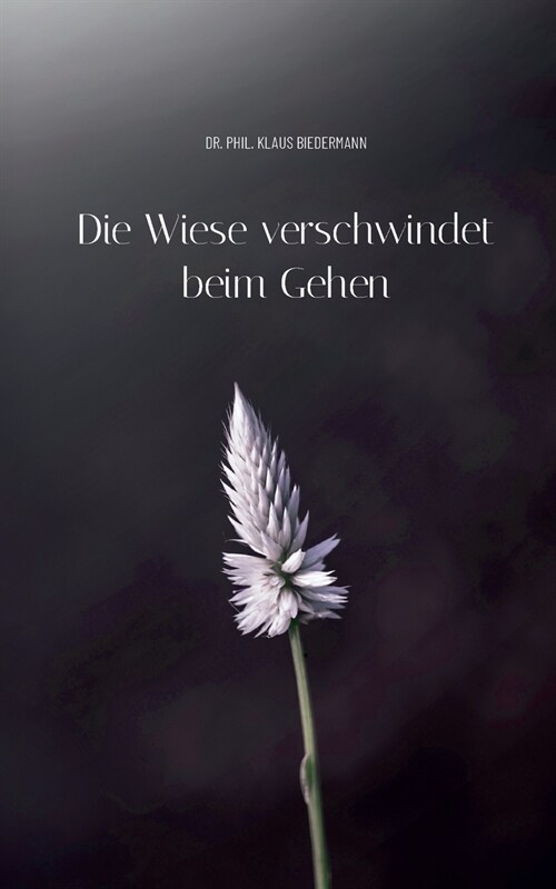 Die Wiese verschwindet beim Gehen (Paperback)