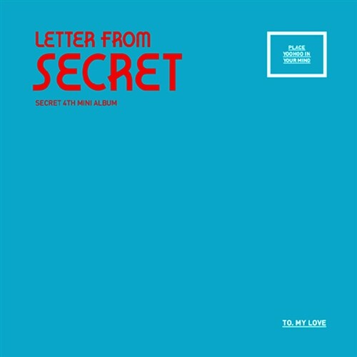 [중고] 시크릿 - 미니 4집 Letter From Secret