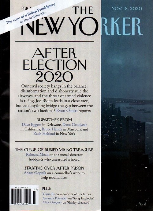 The New Yorker (주간 미국판): 2020년 11월 16일